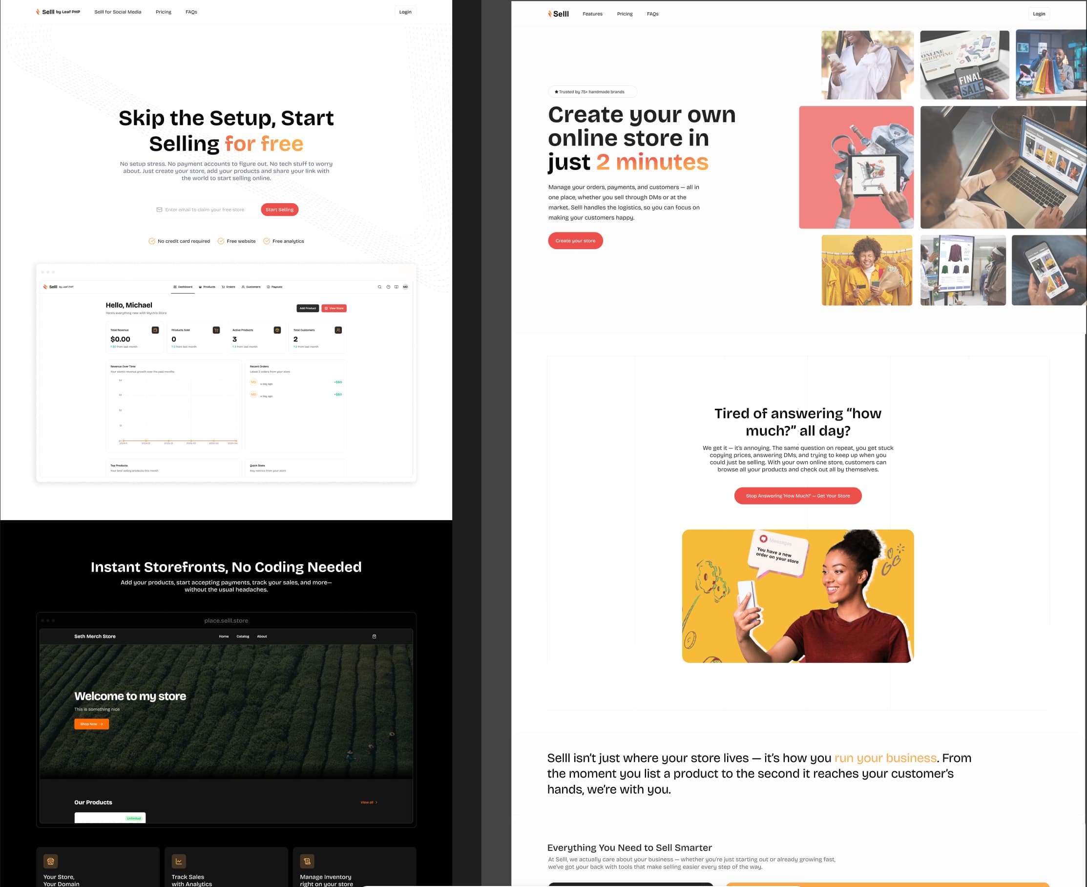Homepage redesign